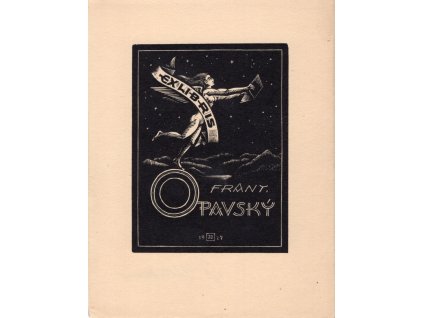 Beran, Jaroslav (1892-1962): Ex libris František Opavský.