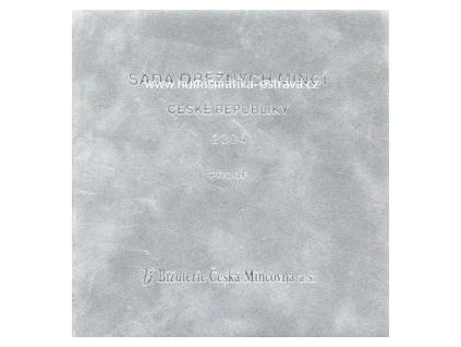 ČESKO. Sada oběžných mincí 2004. PROOF.