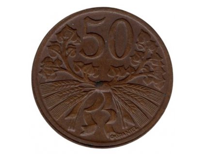 ČESKOSLOVENSKO. 50 haléřů 1949.