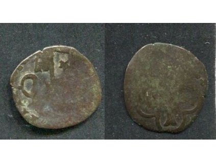 AVIGNON - Papežský stát. Klement VIII. (1592-1605). 1 patard. Zn.: Hvězdička mezi klíči. BERMAN č. 1530