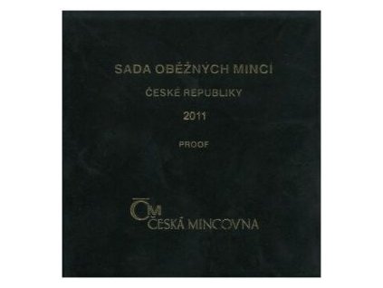 ČESKO. Sada oběžných mincí 2011. PROOF. Semiš.