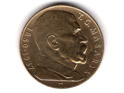 ČESKOSLOVENSKO. 10 korun 1990. Masaryk.