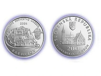 SLOVENSKO. 200 Sk 2004. Bardejov. b.k.
