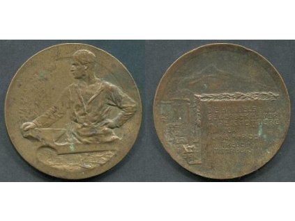 LIBEREC / Reichenberg. Die Handels- und Gewerbekammer in Reichenberg. Für langjährige treue Mitarbeit.