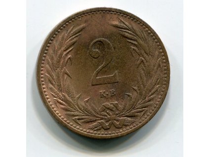 František Josef I. 2 fillér 1906/KB