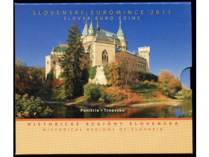 SLOVENSKO. Sada oběžných mincí 2011. Ponitrie - Trnavsko. b.k.