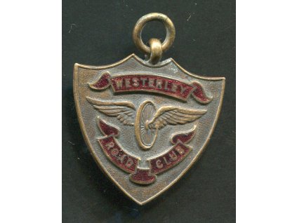 VELKÁ BRITÁNIE. Bronzová cyklistická medaile. Westerley. Road Club. 50 Miles. Times Trial. A. Linfort. 17. 5.1931.