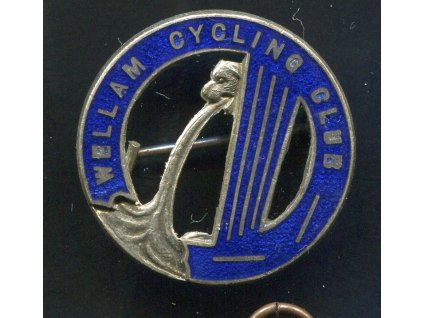 VELKÁ BRITÁNIE. Cyklistický odznak. Wellam Cycling Club.