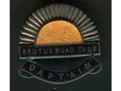 VELKÁ BRITÁNIE. Cyklistický odznak. Aaptain. Brutus Road Club.