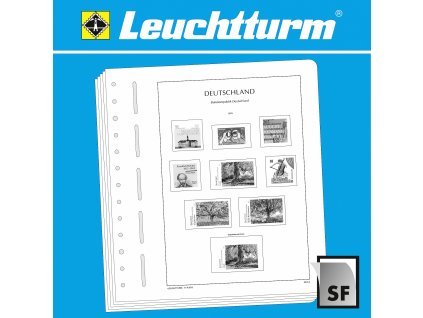 Listy LEUCHTTURM, s velikostí pole 155x116 mm - 5 kusů v balení