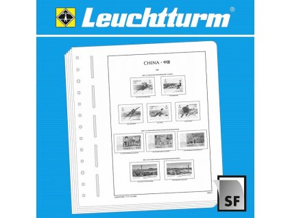 Předtištěné listy LEUCHTTURM SF - Čína 1949-1952