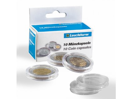 Kapsle na mince do Ø 20 mm - 10 kusů v balení