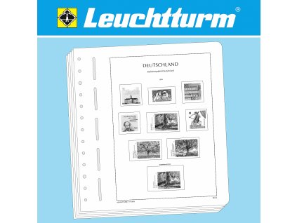 Listy LEUCHTTURM MEMO - Německo 1960-1969