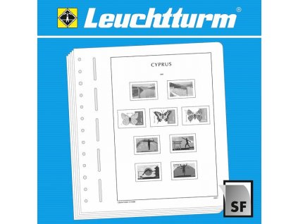 Předtištěné listy LEUCHTTURM SF - Kypr 1880-1955