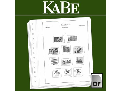 Předtištěné listy KABE OF - Německá demokratická republika 1960-1969