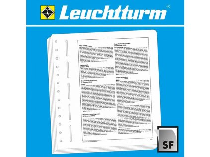Listy LEUCHTTURM MEMO - Německo 1949-1959