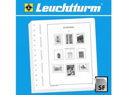 Předtištěné listy LEUCHTTURM SF - Slovinsko 1991-2004