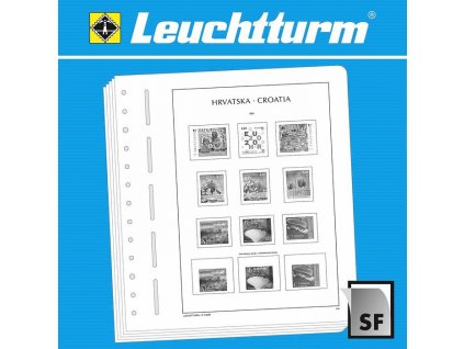 Předtištěné listy LEUCHTTURM SF - Chorvatsko 1991-1999