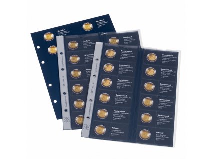 Potištěné listy 2015, do alba OPTIMA "Euopean 2€ joint issues coins"