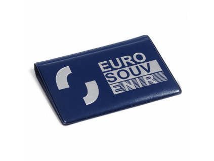 Kapesní album ROUTE, s potiskem, na 40 bankovek ze série "Euro Souvenir", modrá