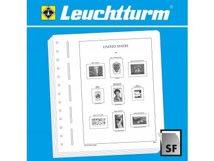 Předtištěné listy LEUCHTTURM - Spojené státy americké 2016