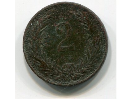 František Josef I. 2 fillér 1899/KB.