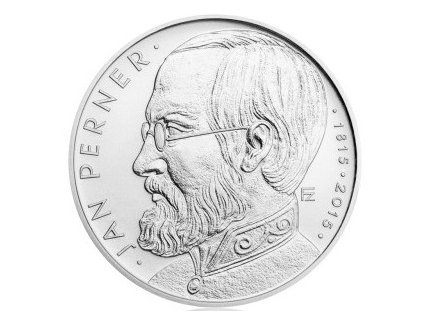 stribrna mince jan perner bk