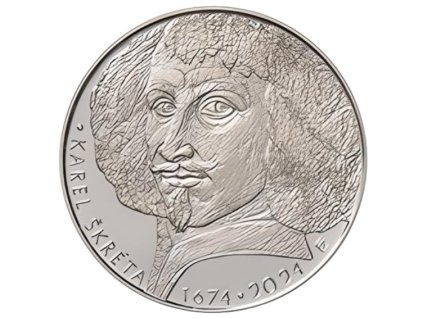 Karel Škréta, mince ČNB 200 Kč 1
