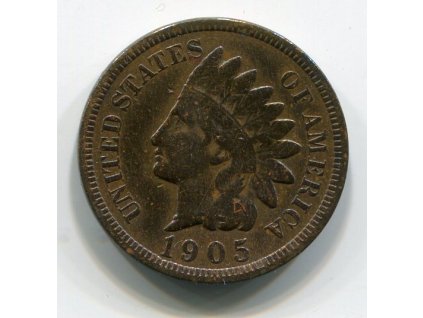 USA. 1 cent 1905.