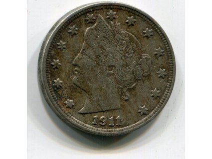 USA. 5 cents 1911. KM-112