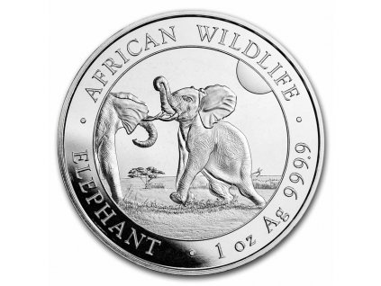 2024 somalia 1 oz silver elephant