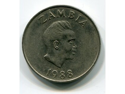 ZAMBIE. 20 ngwee 1988.