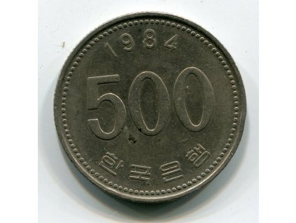 KOREA - jižní. 500 won 1984.