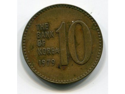 KOREA - jižní. 10 won 1979.