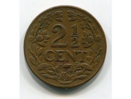 CURACAO. 2 1/2 cent 1944.