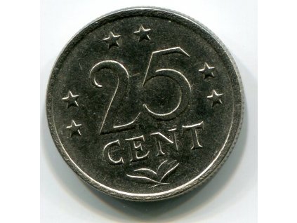 Nizozemské Antily. 25 cents 1982.