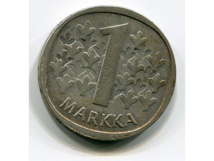 FINSKO. 1 markka 1964. Ag.