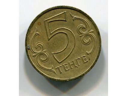 KAZACHSTÁN. 5 tenge 2002.