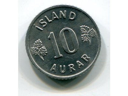 ISLAND. 10 aurar 1974.