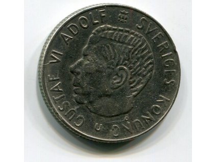 ŠVÉDSKO. 1 krona 1973.