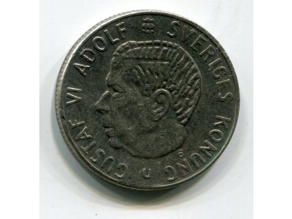 ŠVÉDSKO. 1 krona 1973.