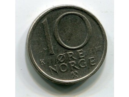 NORSKO. 10 öre 1984.