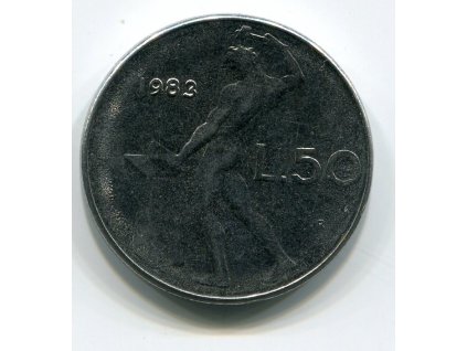 ITÁLIE. 50 lire 1983.