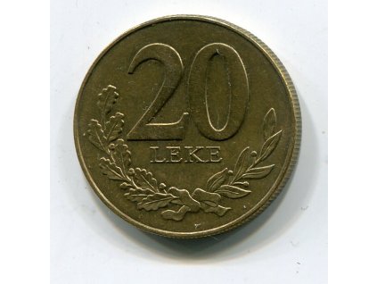 ALBÁNIE. 20 leke 2000.