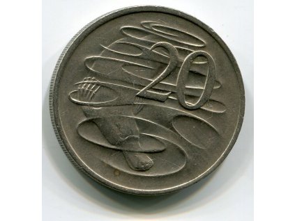 AUSTRÁLIE. 20 cents 1970.