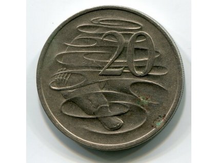 AUSTRÁLIE. 20 cents 1973.