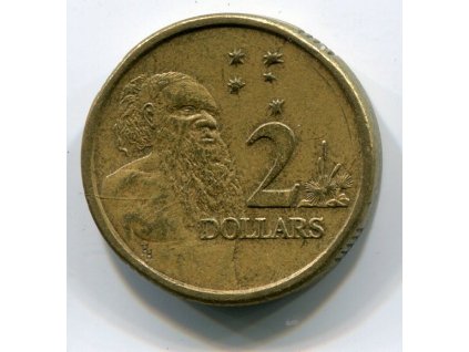 AUSTRÁLIE. 2 dollars 1989.