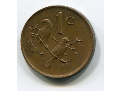 JIHOAFRICKÁ REPUBLIKA. 1 cent 1989.