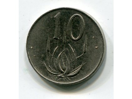 JIHOAFRICKÁ REPUBLIKA. 10 cents 1975.