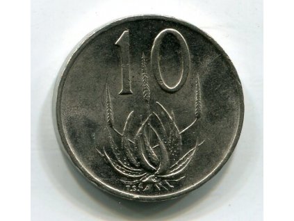 JIHOAFRICKÁ REPUBLIKA. 10 cents 1974.